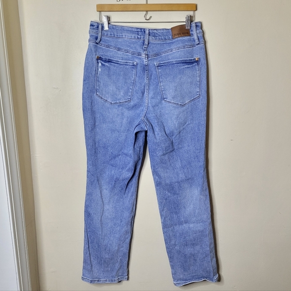 Judy Blue Jeans High Rise Tummy Control Straight Leg Size 16W - Picture 6 of 12
